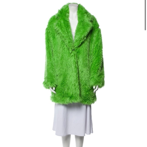 BRAT FURRY COAT (MSGM) - Picture 6 of 7